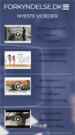Mobile Screenshot of forkyndelse.dk